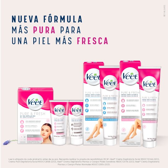 image-Nuevas Cremas Depilatorias Veet Pure